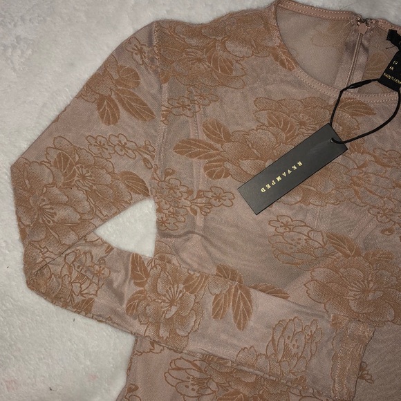 Revamped Nude Dress - Picture 3 of 3